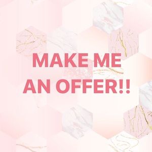 All reasonable offers accepted!